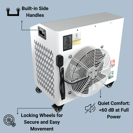 1HP Icebound Pro Cold Plunge Chiller
