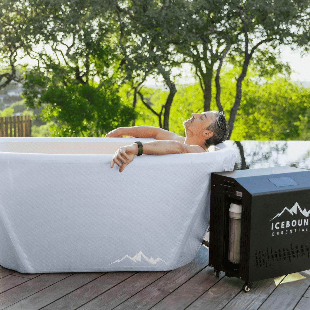 A single green leaf against a white background.