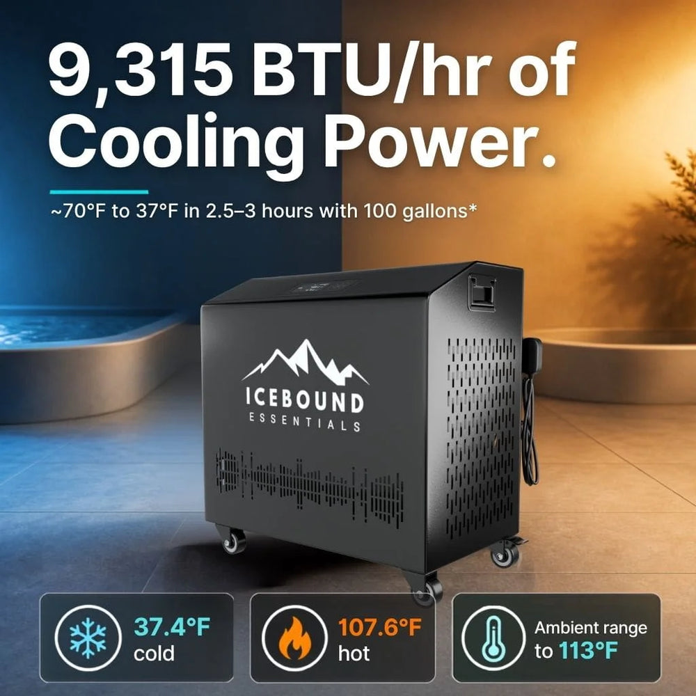 Icebound Pro - 1HP Cold Plunge Chiller