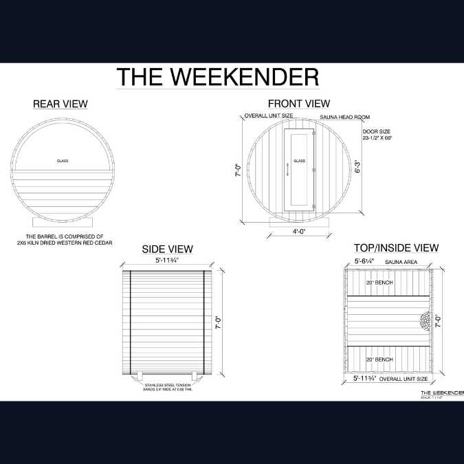 The Weekender Sauna